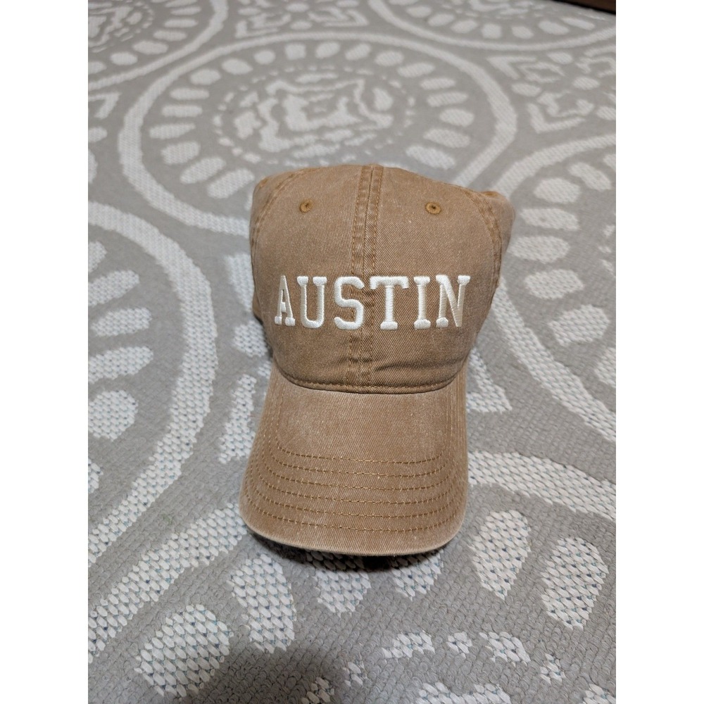 Mad Engine Headed to AUSTIN brown pigment dye cap 🧢 adjustable back